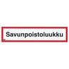 OPASTE SAVUNPOISTOLUUKKU 400X100 TARRA